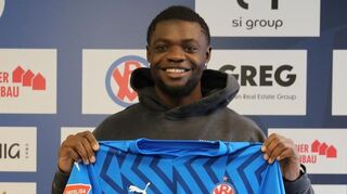 Einer von zwei neuen Spielern beim VfR Mannheim: Jabez Makanda
