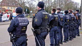 Die Polizei ist aus ihrer Sicht mit dem Verlauf der Demos zufrieden gewesen.
