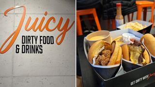 Smash Burger und selbstgemachte Soßen: Mit diesem klassischen Fast Food will Juicy in Mannheim überzeugen.