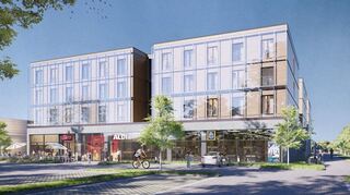 So soll die neue Aldi-Süd-Filiale an der Dualen Hochschule in Mannheim-Neuostheim aussehen.