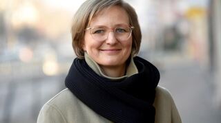 Franziska Brantner, Kandidatin der Grünen im Wahlkreis Heidelberg, Bundesvorsitzende ihrer Partei, Staatssekretärin im Bundeswirtschaftsministerium.