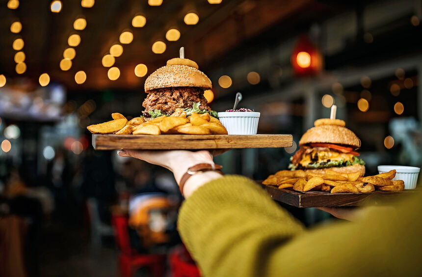 Nine special burger restaurants in Mannheim