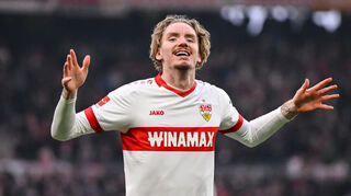 VfB-Joker Nick Woltemade hatte mit einem herrlichen Solotor für die Stuttgarter Führung gesorgt. Es sollte am Ende nicht reichen.