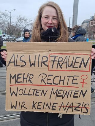 Linda Butz setzt sich für Gleichberechtigung ein.
