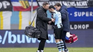 Arianit Ferati musste gegen Rostock nach gut einer Stunde vom Platz. Der Spielmacher hatte sich eine Verletzung am Sprunggelenk zugezogen.