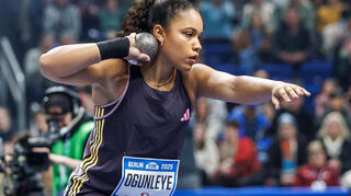 Olympiasiegerin Yemisi Ogunleye von der MTG Mannheim startet als große Favoritin bei den Hallenmeisterschaften in Dortmund.