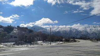 Blick auf das Gebirge in Kreta, in dem der Heidelberger Johann vermisst wird.