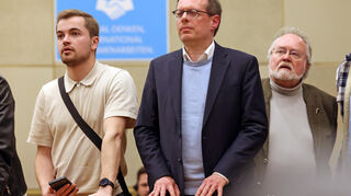 Der Mannheimer FDP-Bundestagsabgeordnete Konrad Stockmeier (Mitte) wird dem Parlament künftig nicht mehr angehören.