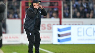 Konnte mit dem Punkt gut leben: SVW-Trainer Bernhard Trares.