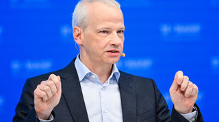 Markus Kamieth, Vorstandsvorsitzender der BASF, will endlich mehr Zuversicht – im Konzern aber auch im ganzen Land.