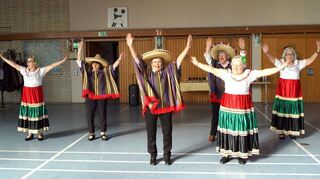 Die Seniorinnen absolvieren derzeit vile Auftritte in Mannheim und Umgebung.