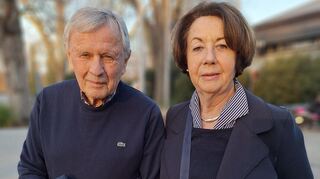 Jörg und Charlotte aus der Oststadt sind gern im Luisenpark