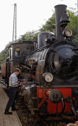 <p>Wie vor 100 Jahren: Am Ostersonntag fährt das "Bähnel" wieder.</p>