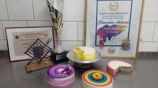 Mit ihren ungewöhnlichen Kreationen gewinnt Anna Burkhardt Preise.