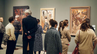 Sehr gut besucht: Die „Neue Sachlichkeit“ in der Mannheimer Kunsthalle. Bild: Elmar Witt