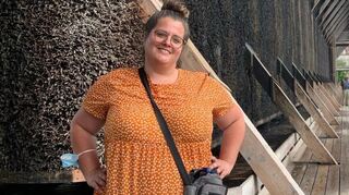 So sah Vanessa David vor ihrer Behandlung im Klinikum aus.
