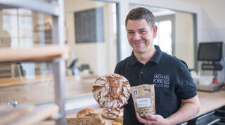 Michael Kress aus Weinheim ist Brot-Sommelier.