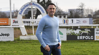 Der neue Präsident des Badischen Rennvereins: Marco Klein, bekannt als Galopptrainer, aber auch als Fasnachtsprinz der vergangenen Kampagne.