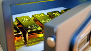 Gold sollte im Schließfach einer Bank aufbewahrt werden – dafür werden allerdings Gebühren fällig.