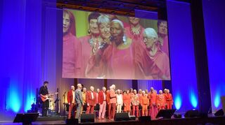 Der Chor „Heaven Can Wait“ begeisterte die Zuschauer.