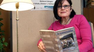 Gabriele Simon las in Edingen „Des un sell“.