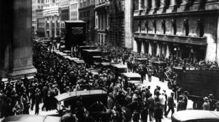 Der Kollaps der New Yorker Börse löste im Oktober 1929 die Weltwirtschaftskrise und in den USA die „große Depression“ aus. Auch Zölle spielten dabei eine Rolle.