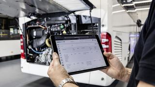 Vernetzt ab der ersten Sekunde: Daimler Buses will vermehrt digitale Services anbieten.