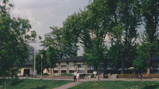 Das Bootshaus Rheinterassen 1994