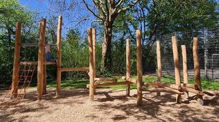 Der neue Klettergarten für die Kinder ab dem Grundschulalter
