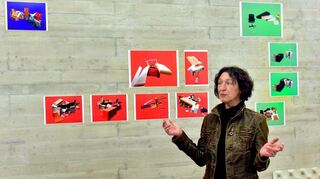 Neue Ausstellung im Port25 von Sonja Maria Kaas im Rahmen des Festivals OFF/Foto.