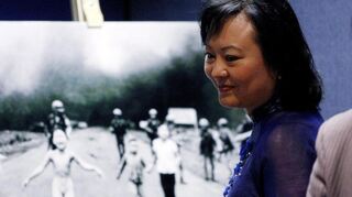 Kim Phuc vor jenem Foto, das ihr Leid als damals Neunjährige 1972 der ganze Welt nahebrachte. Operiert wurde sie 1982 in der Unfallklinik Ludwigshafen-Oggersheim.