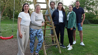 Der WVB traf sich dieses Mal in der Gaststätte Bruchweiher. Das neue Orga-Team des Gurkenfestes stellte sich vor. Es sind Michelle Rimer, Arnika Dörr, Uwe Schnatz, Vorsitzende Annick Löhr, Helen Hulbert und Christopher Schmurr (v.l.).