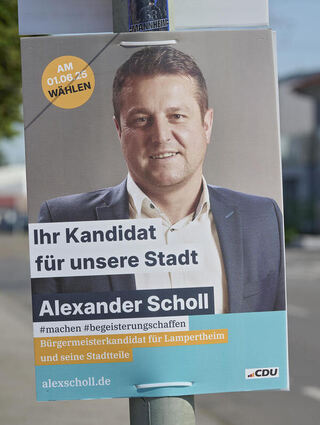 Die Lampertheimer CDU hat Alexander Scholl als Bürgermeisterkandidat nominiert.