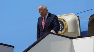 Kommt US-Präsident Donald Trump bald nach Deutschland? Friedrich Merz hat ihn jedenfalls schon mal eingeladen