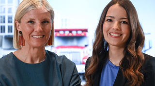 Wollen Daimler Truck auf mehr Effizienz trimmen: Konzernchefin Karin Rådström (l.) und Finanzchefin Eva Scherer.
