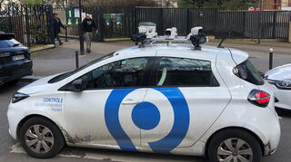 Ein Scan-Auto in Paris. In Frankreich und in den Niederlanden etwa wurden damit schon gute Erfahrungen gemacht.