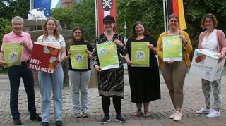 Viel Vorfreude bei den Verantwortlichen des Tages der Nachbarschaft und des Tages des Städtebaus. Foto jkl