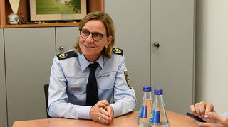 Ulrike Schäfer, Präsidentin des Polizeipräsidiums Mannheim.