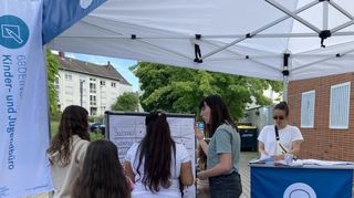 Bei einer Veranstaltung des 68Deins!-Kinder- und Jugendbüros im Jugendhaus Hochstätt äußerten Kinder und Jugendliche ihre Anliegen und Wünsche für den Stadtteil.