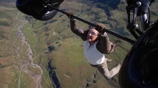 Zum wahrscheinlich letzten Mal auf „Mission Impossible“: Tom Cruise als Ethan Hunt in „Mission Impossible – The Final Reckoning“, der am Donnerstag (22.05.2025) in die Kinos kommt.