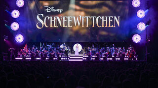„Disney in Concert“ in der SAP Arena in Mannheim: Auch Schneewittchen durfte dabei nicht fehlen.
