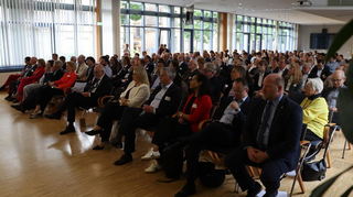„Verlässliche Geldpolitik in unsicheren Zeiten“, so der Titel des Vortrags.