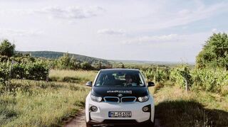 Rhein-Neckar, 28.5.2025: Carsharing-Fahrzeug von Stadtmobil Rhein-Neckar unterwegs.