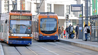 Straßenbahnen fahren am Samstag teils veränderte Routen.