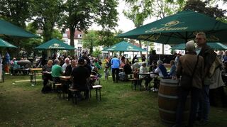 Im Stempelpark gab es ein Familienfest.