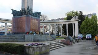 Denkmal für die Befreiung Wiens durch die Rote Armee von 1945 im Herzen der österreichischen Hauptstadt.