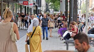 So voll wie beim Erlebniswochenende im Juli 2023 wünscht sich der Handel die Innenstadt möglichst oft.