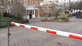 Vor dem Theresienkrankenhaus in Mannheim hat sich die Messerattacke ereignet.