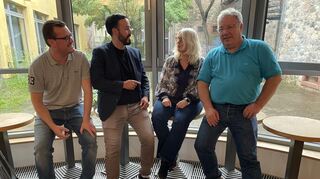 Wollen neue Wege beschreiten (v.l.): Michael Kosbau, Bekir Atak, Sabine Martin und Wolfram Theymann.