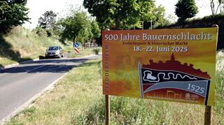 Die Bluthohl in Pfeddersheim. An diesem Wochenende gedenkt der Wormser Stadtteil der blutigen Ereignisse vor 500 Jahren.